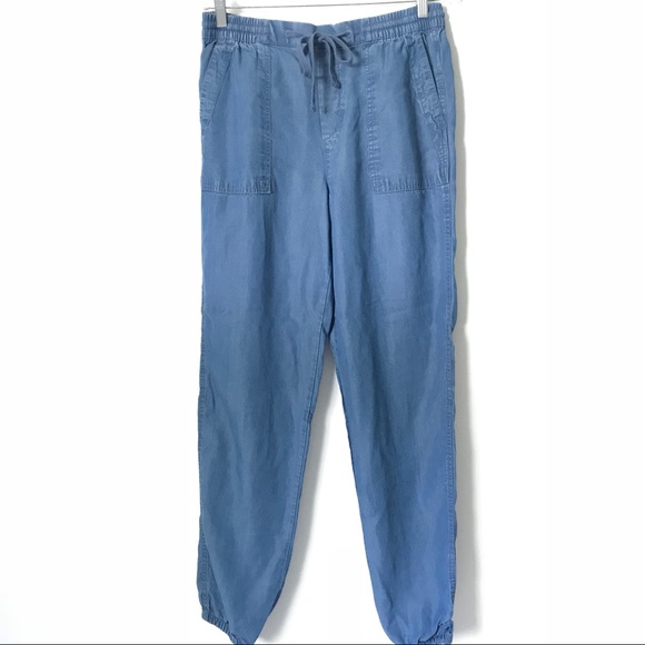 GAP Denim - GAP Tencel Utility Jogger Blue Jean Chambray 8Tall